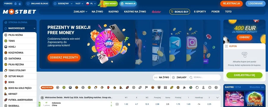 mostbet-casino-strona-glowna